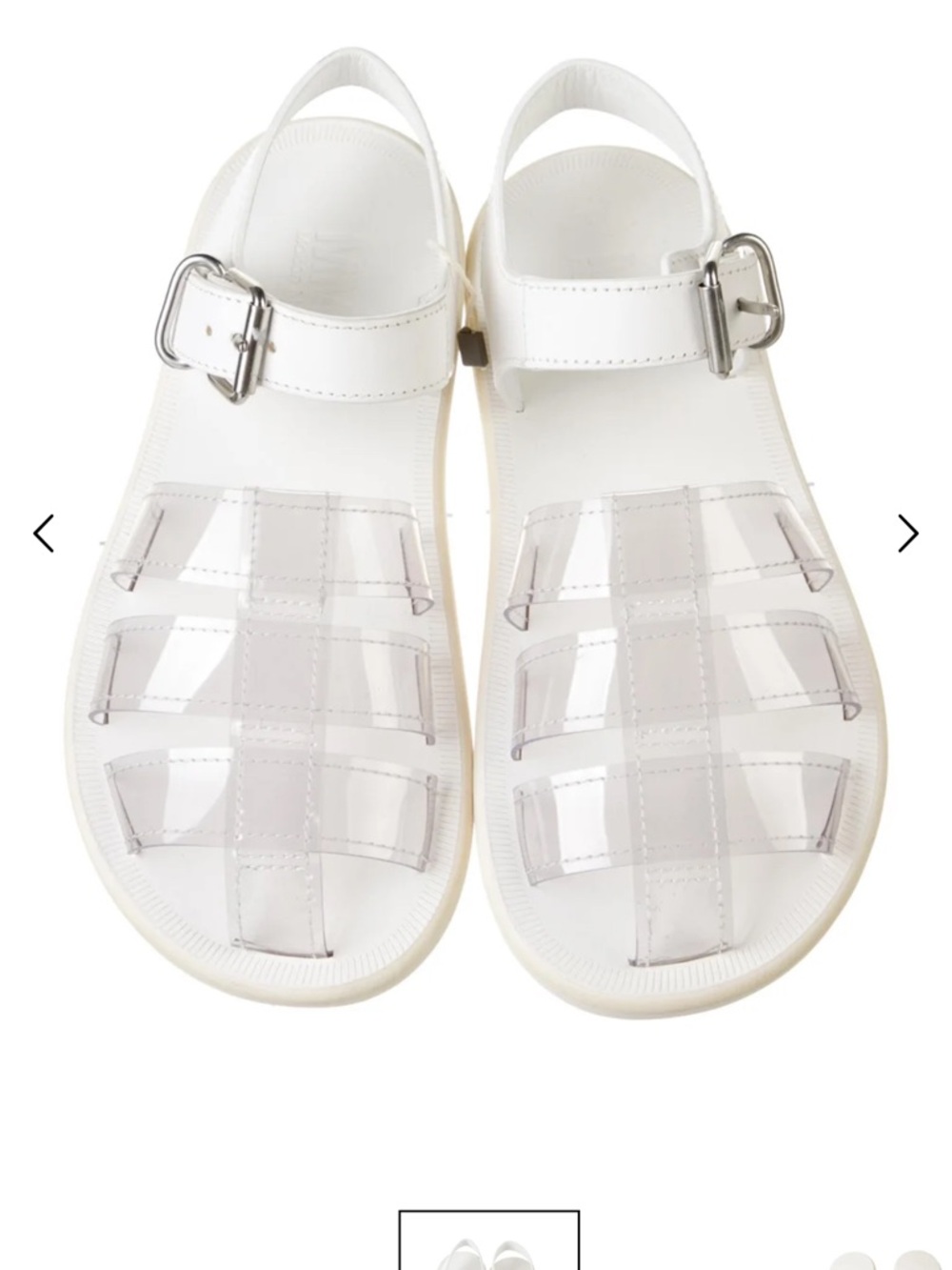 Maison Martin Margiela leather gladiator sandal MM6